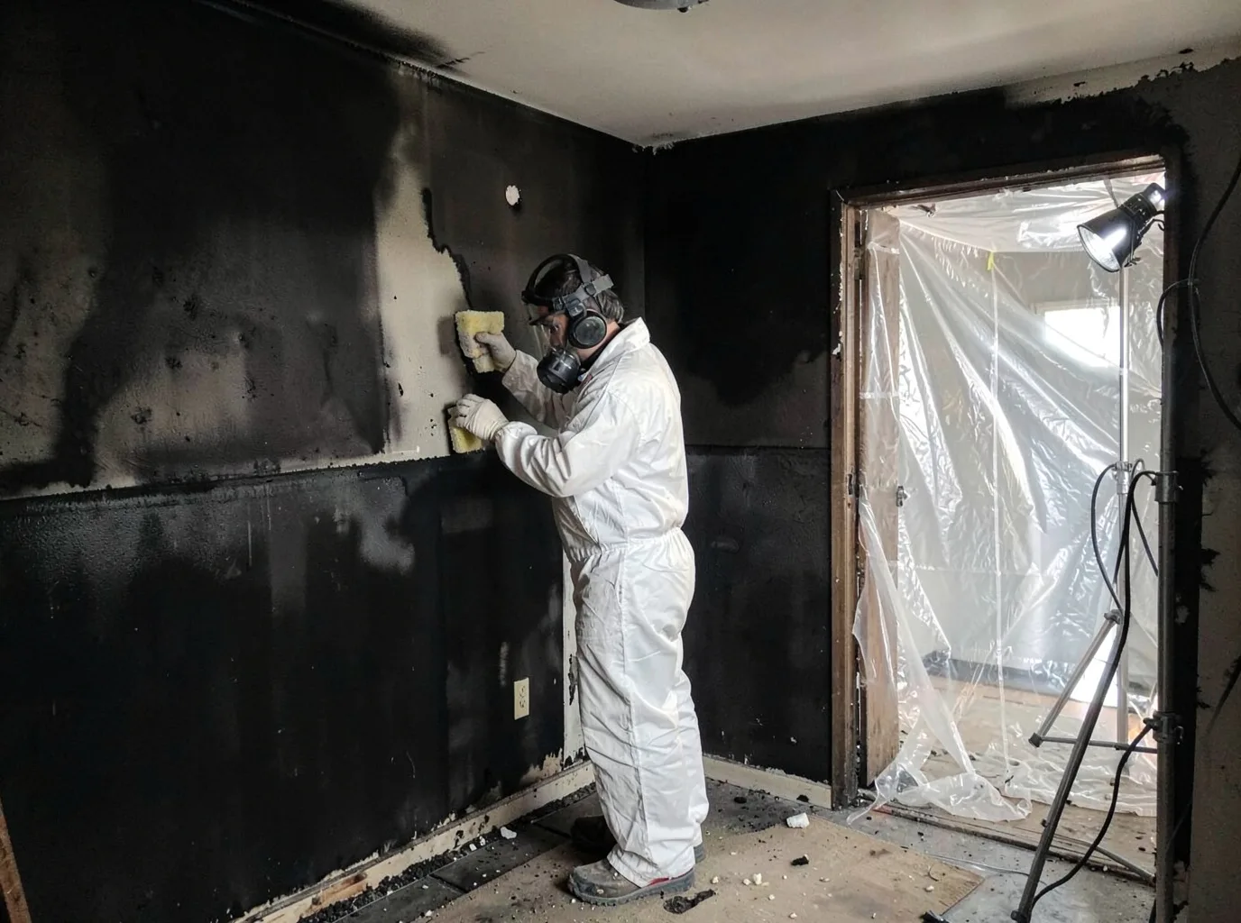 Fire Damage Restoration company in Woodland, MI